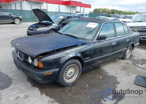 1995 BMW 530 I Automatic из США, поврежденный, VIN WBAHE2326SGE91259